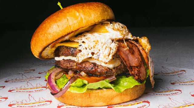 Gladiator Burger.
